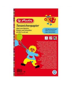 Herlitz värviline paber, A3/10 lehte, 10 värvi