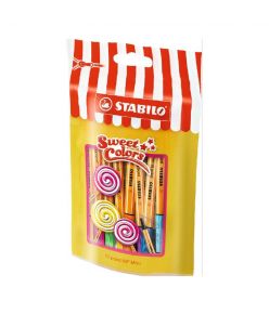 STABILO tindipliiats, point 88, Mini, Lollipop, 15 värvi