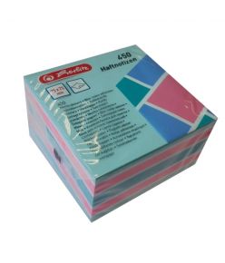 Märkmepaber 75x75mm Color Block värvilised lehed