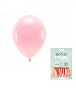 PartyDeco õhupall, 10 tk, 30 cm, pastellroosa / Öko