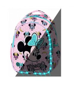 CoolPack seljakott Joy S LED, 21L - Disney Minnie Mouse Pink
